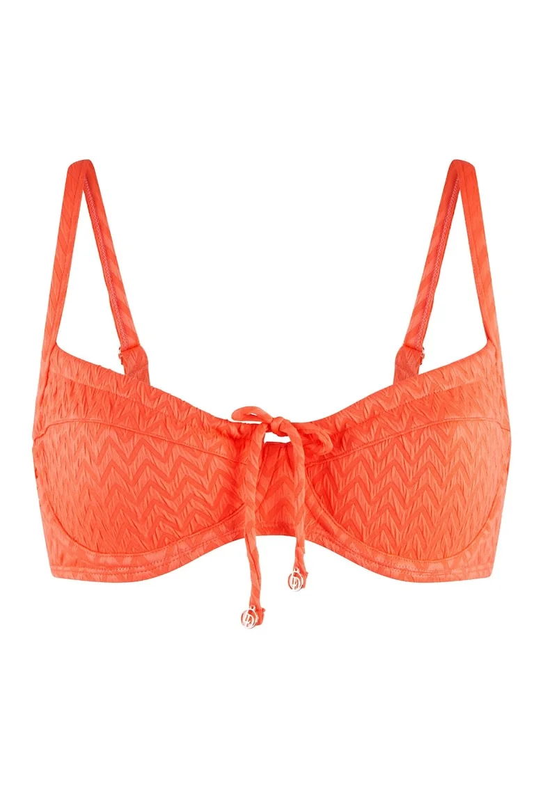 Sutien de baie cu sustinere metalica, Coral