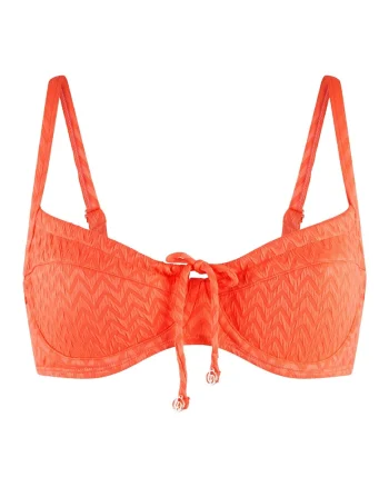 Sutien de baie cu sustinere metalica, Coral