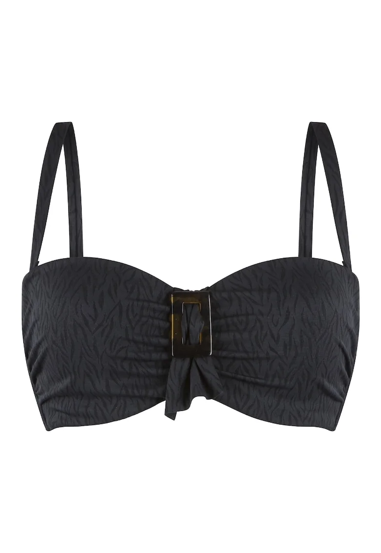 Sutien balconette de baie, Negru