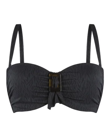 Sutien balconette de baie, Negru