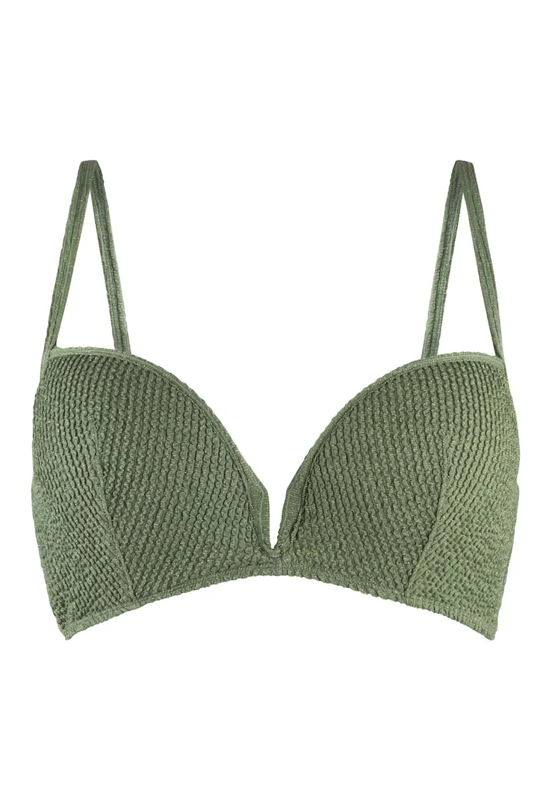 Sutien de baie cu burete, Verde inchis
