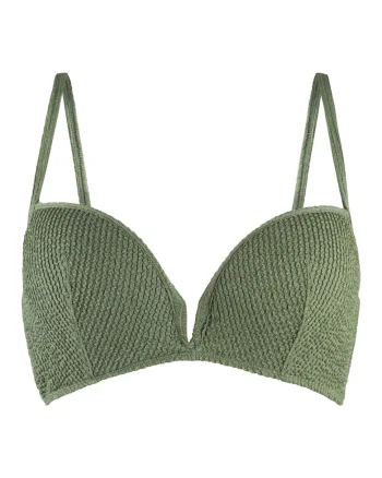 Sutien de baie cu burete, Verde inchis