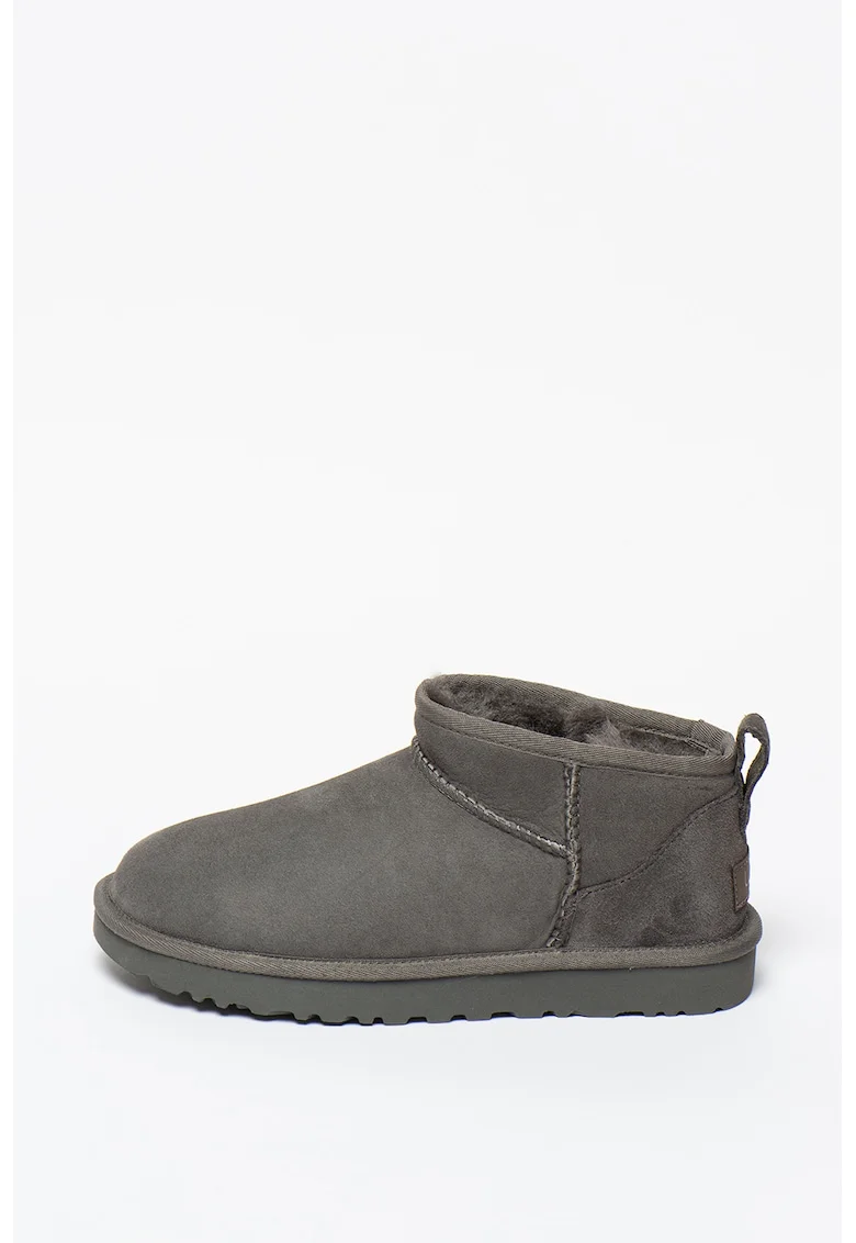 Ghete slip-on din piele intoarsa Classic Ultra Mini - 43797, Gri
