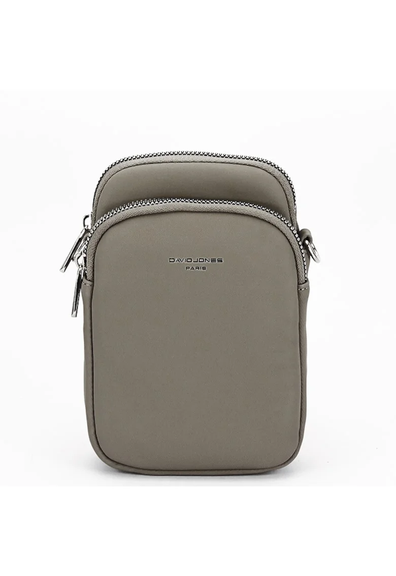 Borseta crossbody  Paris M0, Maro taupe, 18x13x4