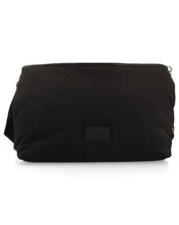 Geanta crossbody cu bareta detasabila, Negru