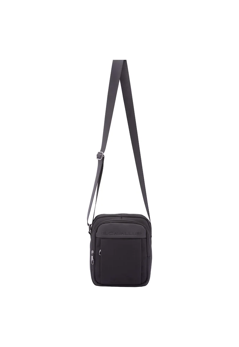 Geanta crossbody cu barete ajustabile, Negru