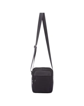 Geanta crossbody cu barete ajustabile, Negru