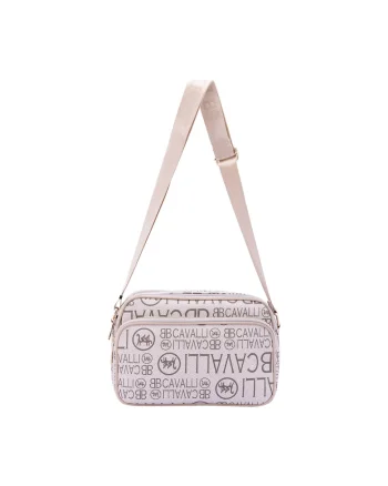 Geanta crossbody cu model logo si bareta ajustabila, Piersica