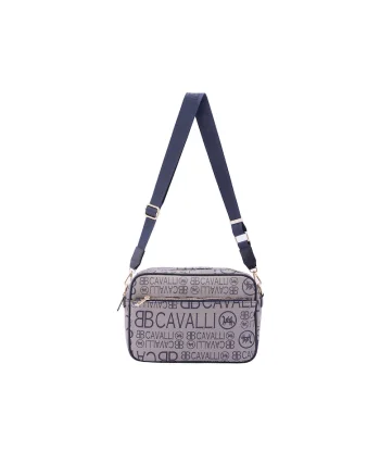 Geanta crossbody cu bareta ajustabila, Albastru