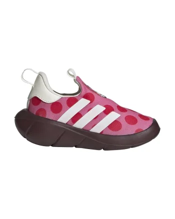Pantofi sport slip-on Disney Minnie Mouse, Alb/Roz