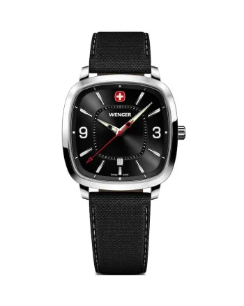 Ceas barbatesc  Quartz, 37mm, 5ATM, Negru