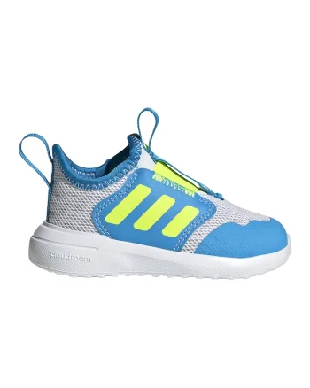 Pantofi sport slip on Tensaur Comfort, Gri/Albastru royal/Verde lime