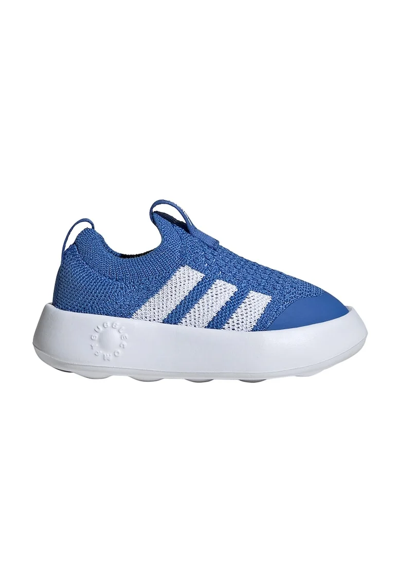 Pantofi sport BubbleComfy slip-on din material textil, Alb/Turcoaz