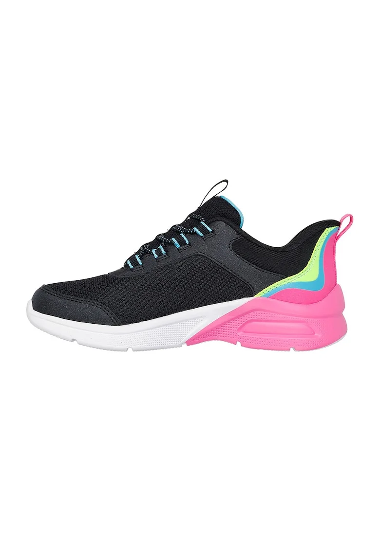 Pantofi sport slip-ins Microspec Max - Color Trifect, Negru/Roz
