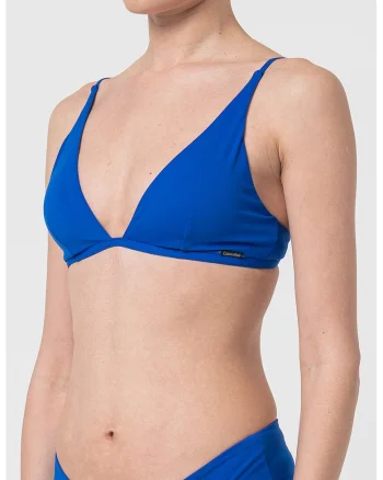 Sutien triunghiular de baie, Albastru royal