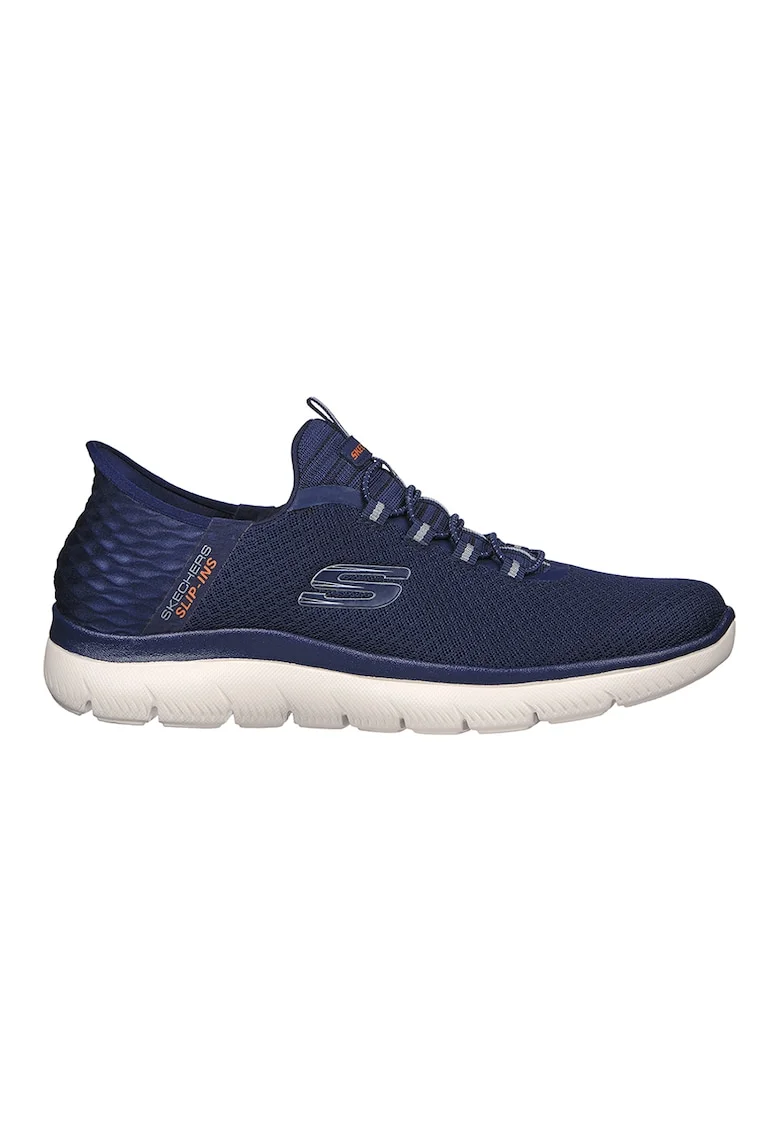 Pantofi sport slip-in cu logo Summits High Range, Bleumarin