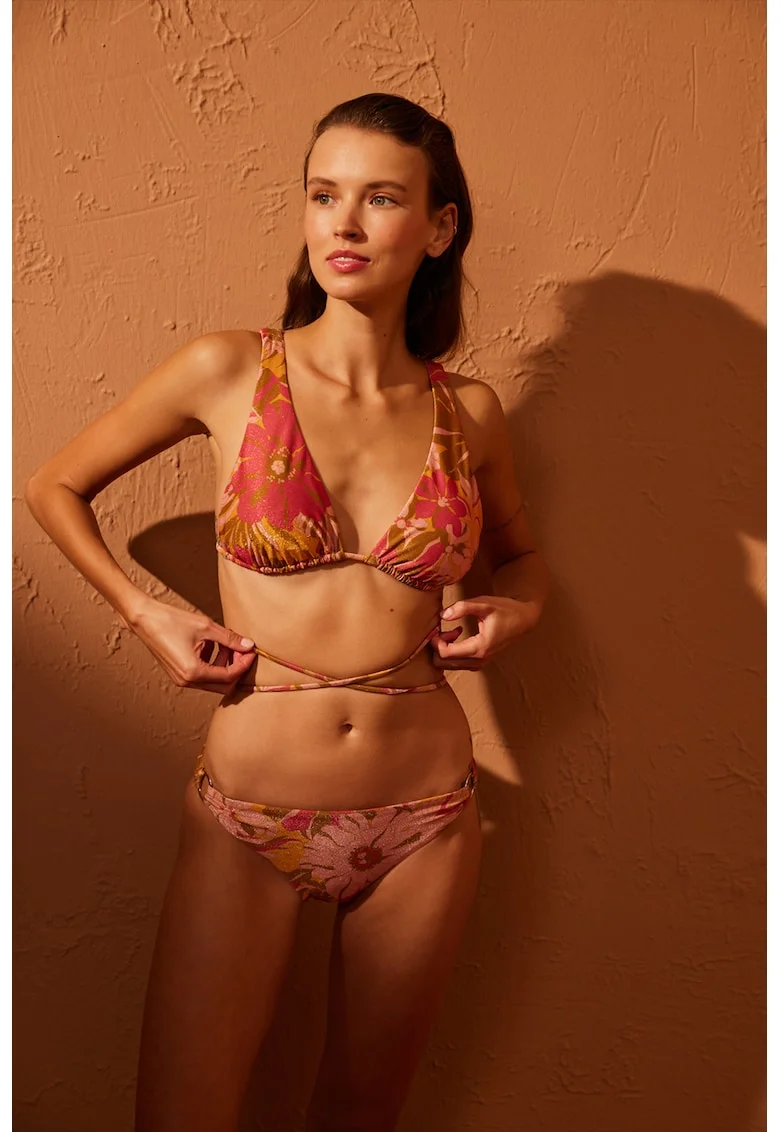 Slip cu inel decorativ, Multicolor