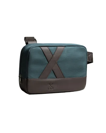 Geanta crossbody unisex Nougrod, Verde persan