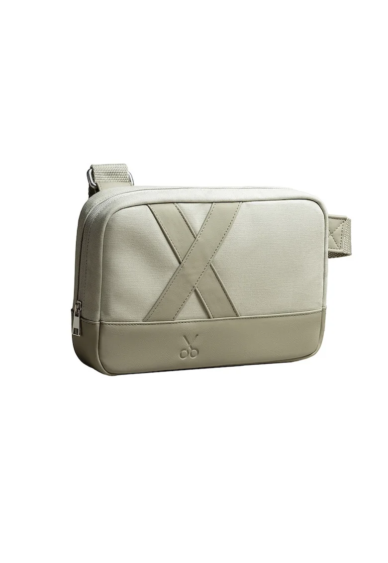 Geanta crossbody unisex Nougrod, Gri deschis