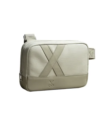 Geanta crossbody unisex Nougrod, Gri deschis