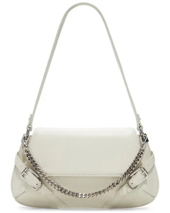 Geanta crossbody cu lant detasabil Kristinia, Alb