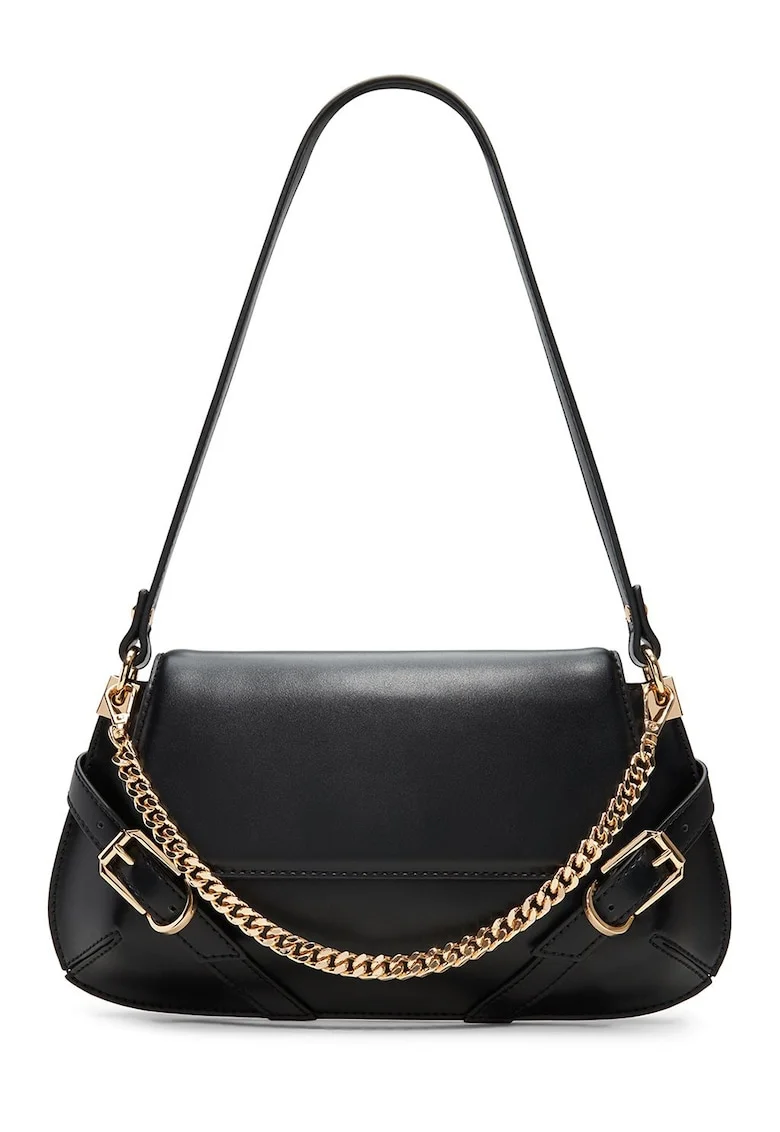 Geanta crossbody cu lant detasabil Kristinia, Negru