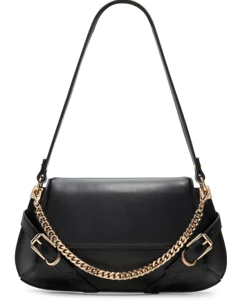 Geanta crossbody cu lant detasabil Kristinia, Negru