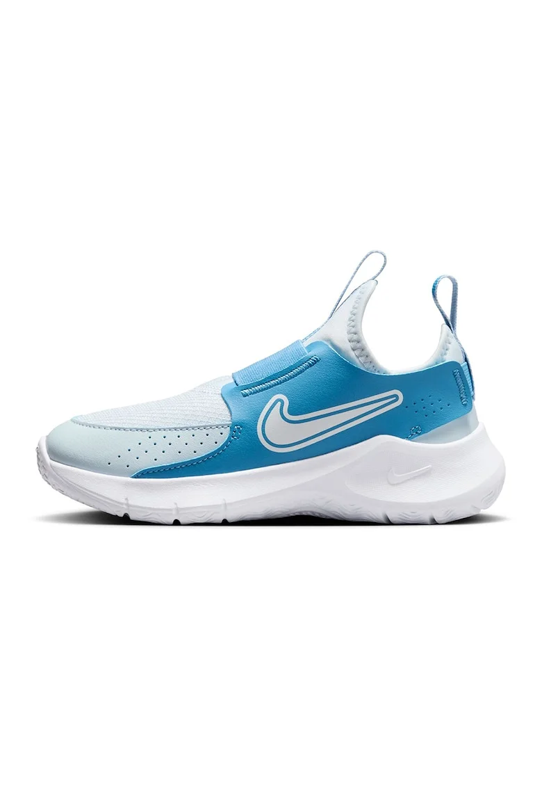 Pantofi slip-on cu garnituri din piele Flex Runner 3, Albastru royal/Albastru glaciar