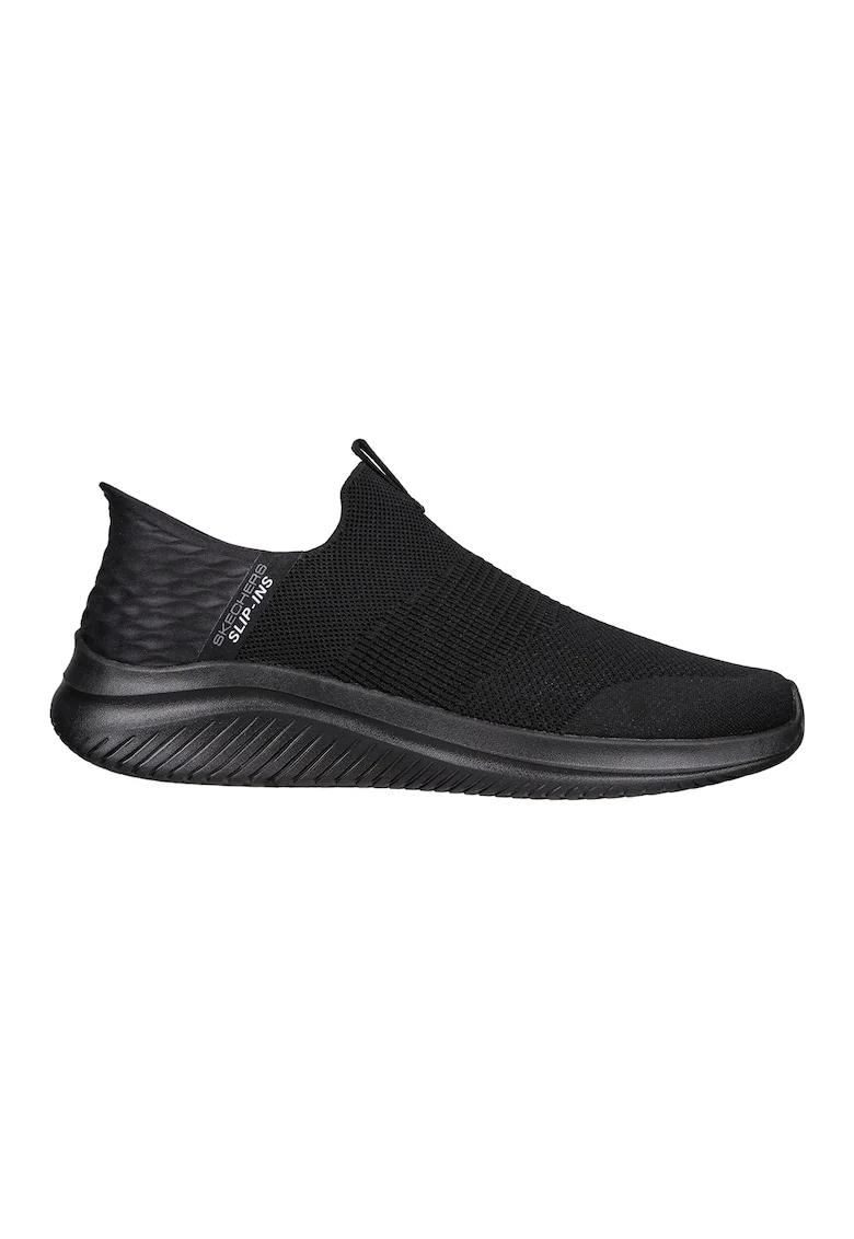 Pantofi sport Slip-Ins de plasa tricotata Ultra Flex 3.0, Negru, 40