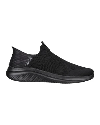 Pantofi sport Slip-Ins de plasa tricotata Ultra Flex 3.0, Negru, 40