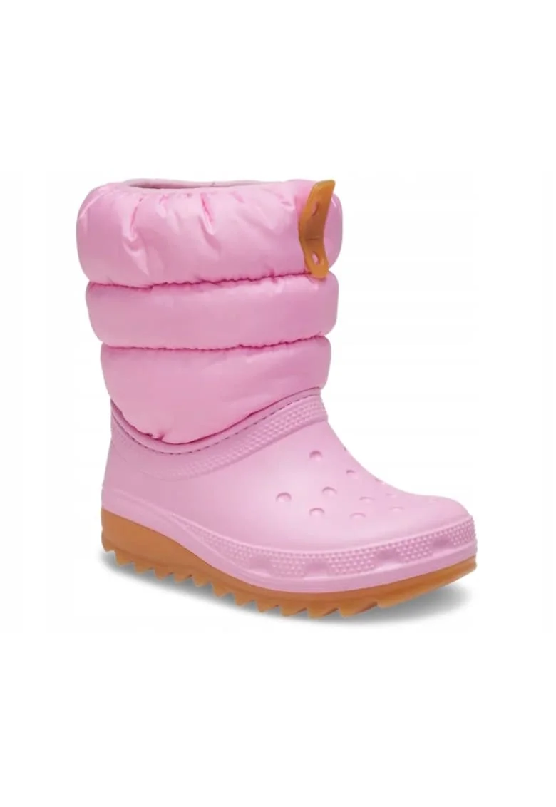 Cizme De Zapada Slip-on Copii,  Classic Neo Puff 207683 Boot, Roz, Roz