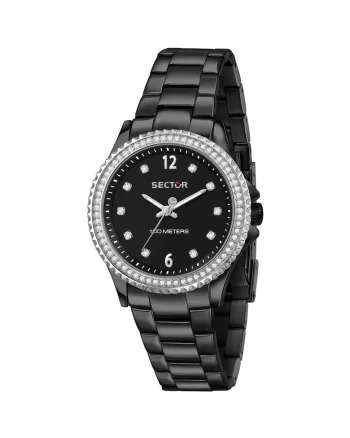 Ceas dama  R3253161535 Quartz Negru
