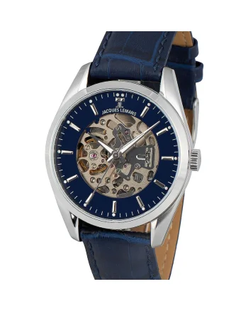 Ceas barbatesc  1-2087C, Automatic, 40mm, 5ATM, Argintiu