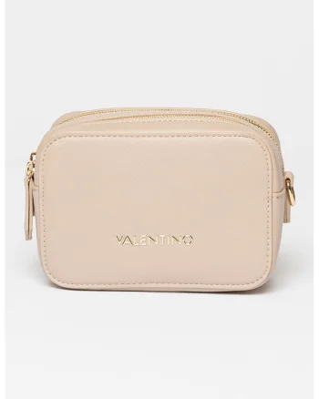 Geanta crossbody de piele ecologica Zero, Maro nisip