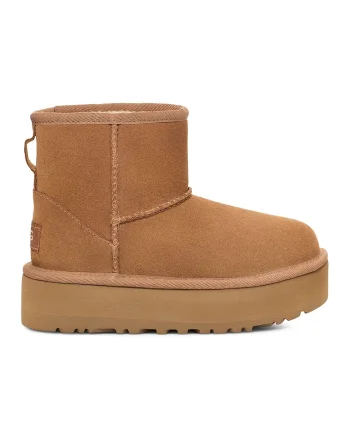 Ghete slip-on din piele intoarsa Classic Mini, Maro deschis