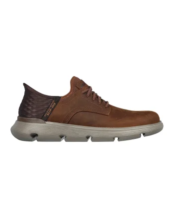 Pantofi Garza-Gervin Slip-Ins cu logo discret, Maro scortisoara