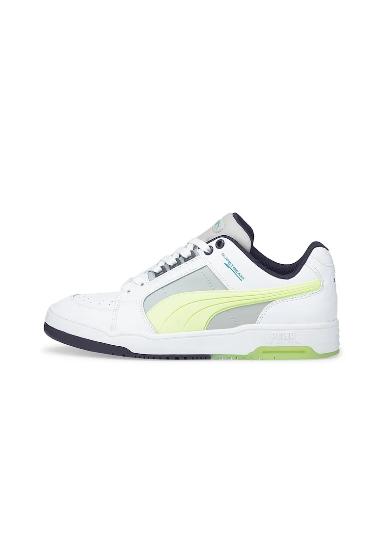Pantofi sport low cut Slipstream, Alb/Gri deschis/Galben pal