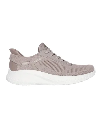 Pantofi sport Slip-ins™ BOBS din material textil, Maro taupe