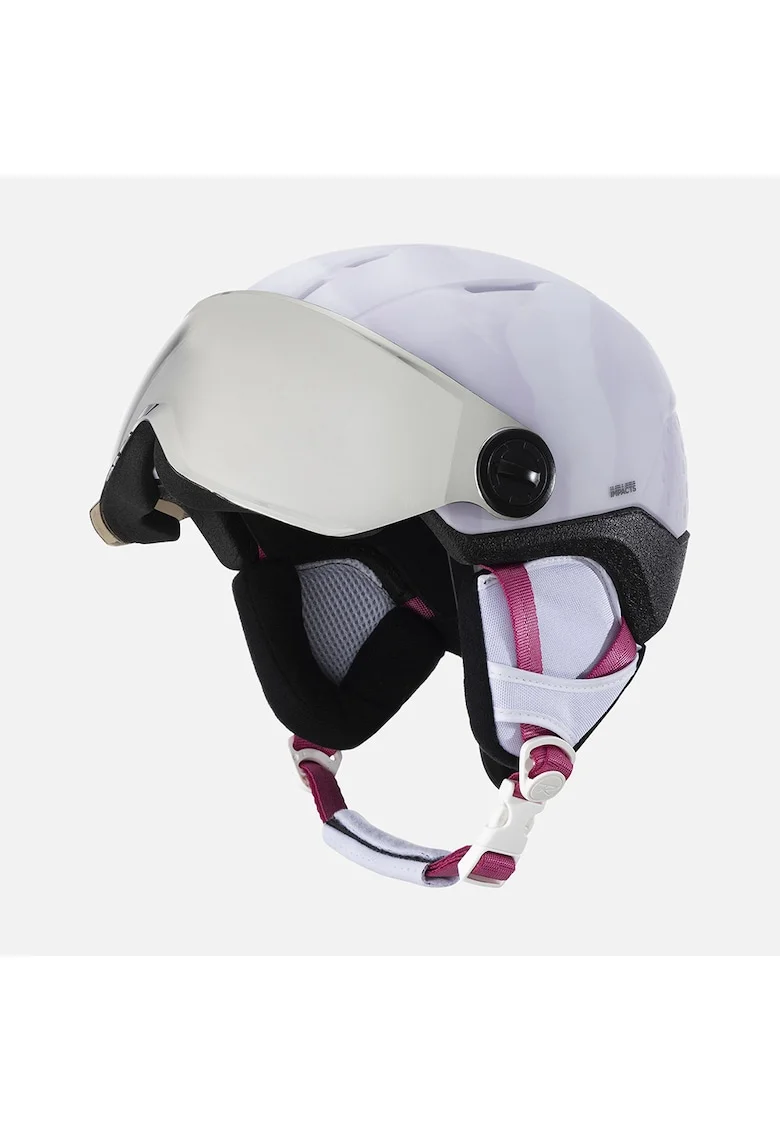 Casca ski  Whoopee visor impacts, culoare alb, pentru copii, marime