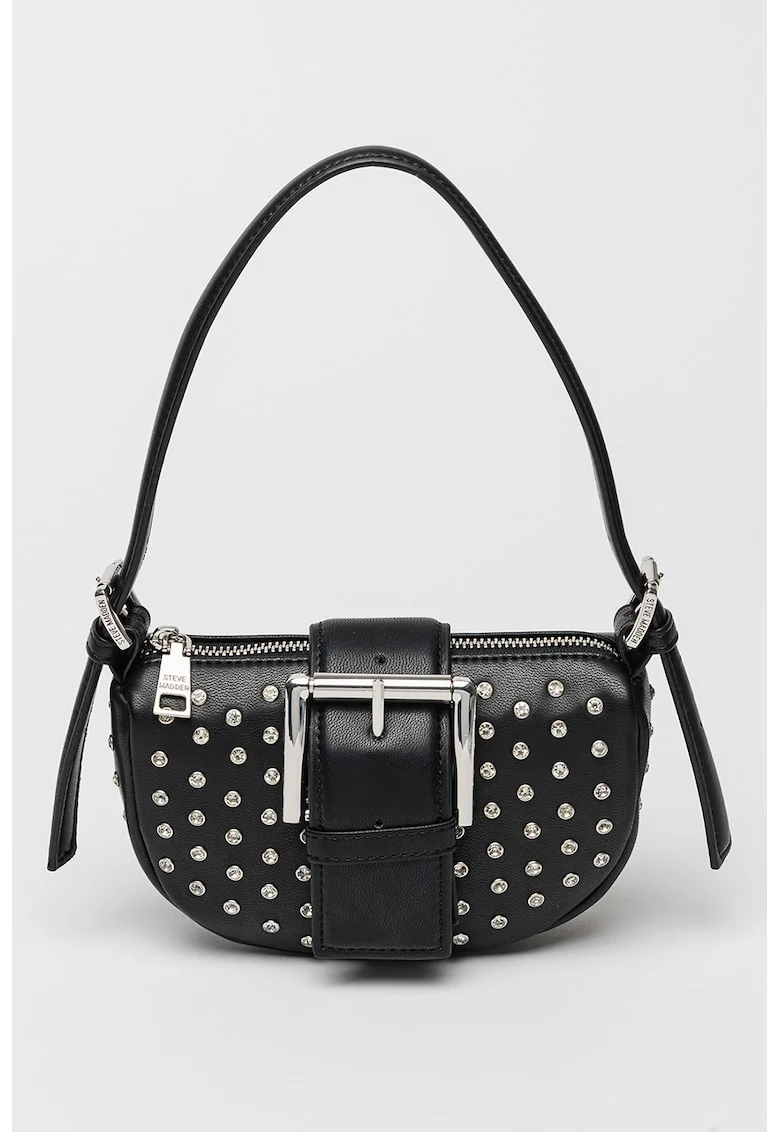 Geanta crossbody de piele ecologica Baxis, Negru