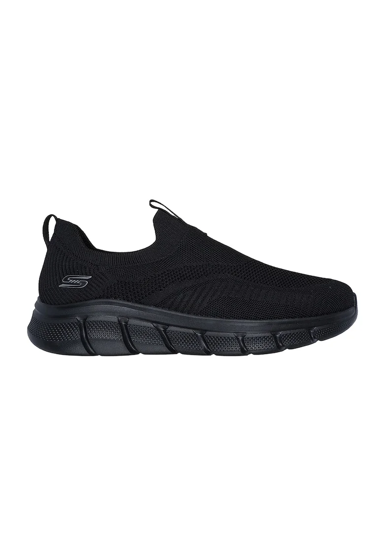 Pantofi sport slip-on din tricot Bobs, Negru