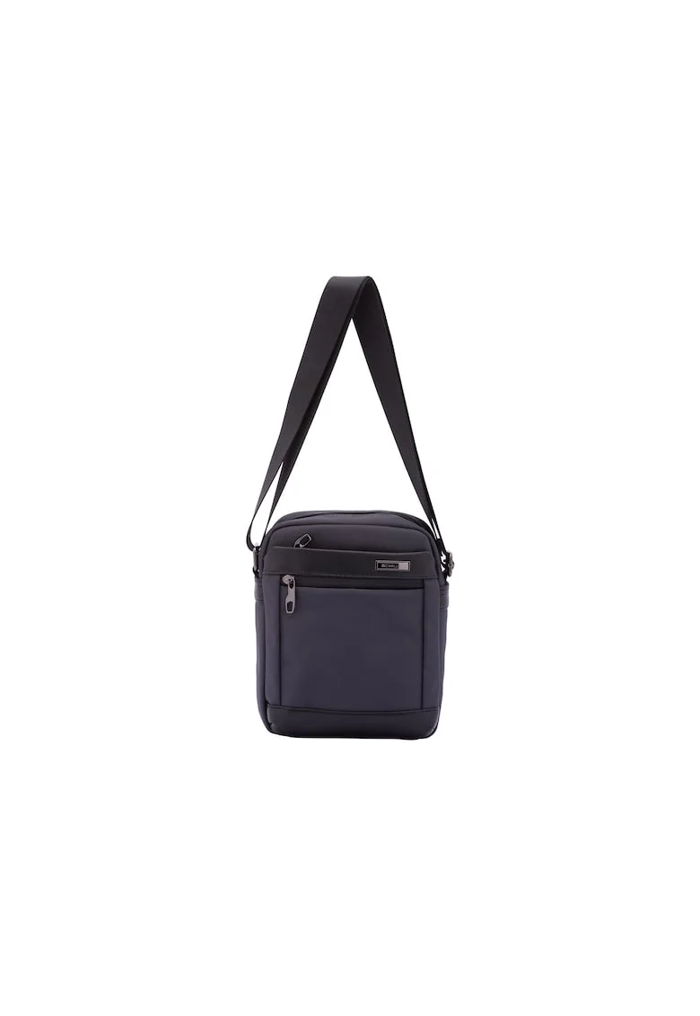 Geanta crossbody din material textil, Gri