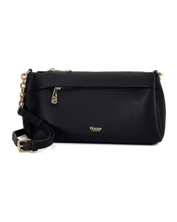 Geanta crossbody din piele ecologica Drive, Negru