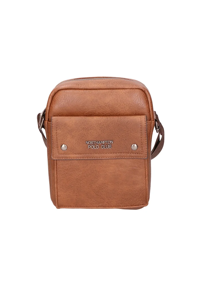 Geanta crossbody de piele ecologica, Maro