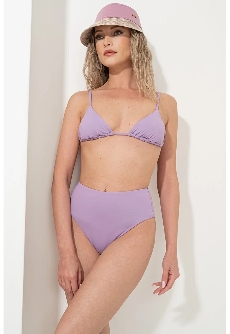 Slip cu talie inalta, Lila