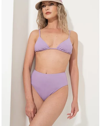 Slip cu talie inalta, Lila
