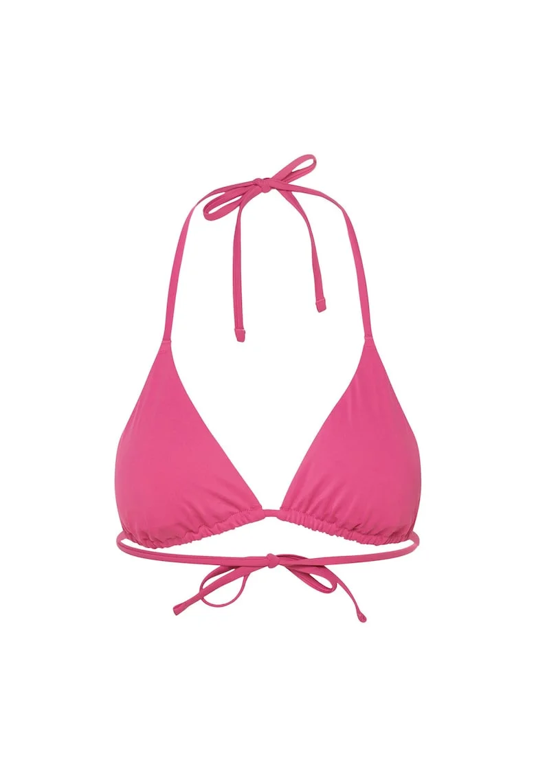 Sutien triunghiular de baie Shrimpee  Roz aprins, Roz