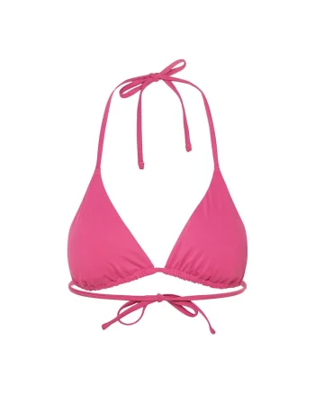 Sutien triunghiular de baie Shrimpee  Roz aprins, Roz