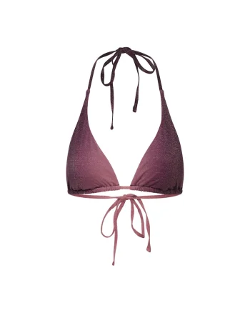 Sutien triunghiular de baie Zenith  roz pal, Roz pal