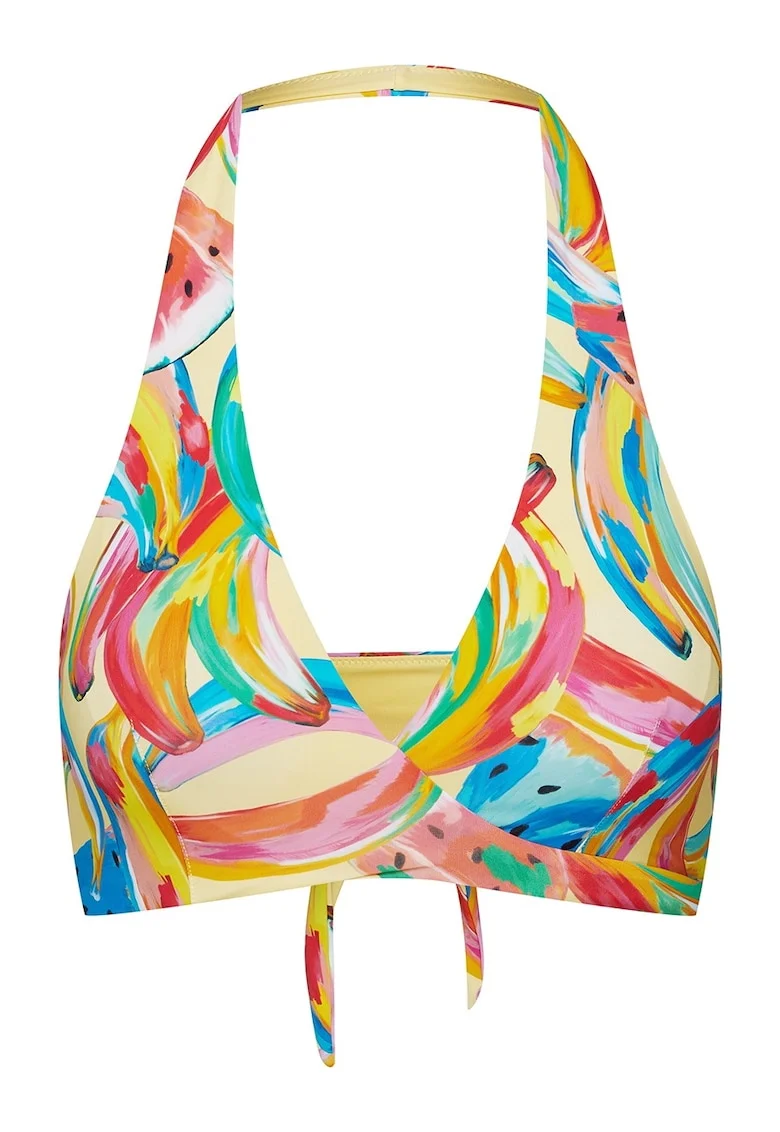 Sutien clasic de plaja Kaia  Multicolor, Multicolor